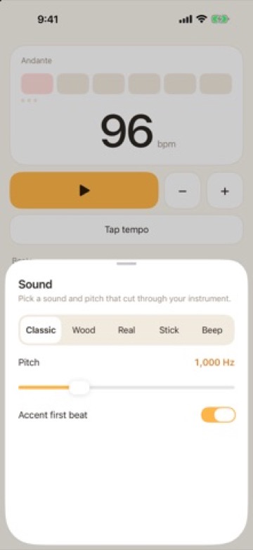 Metronome - Tempo Trainer screen 3